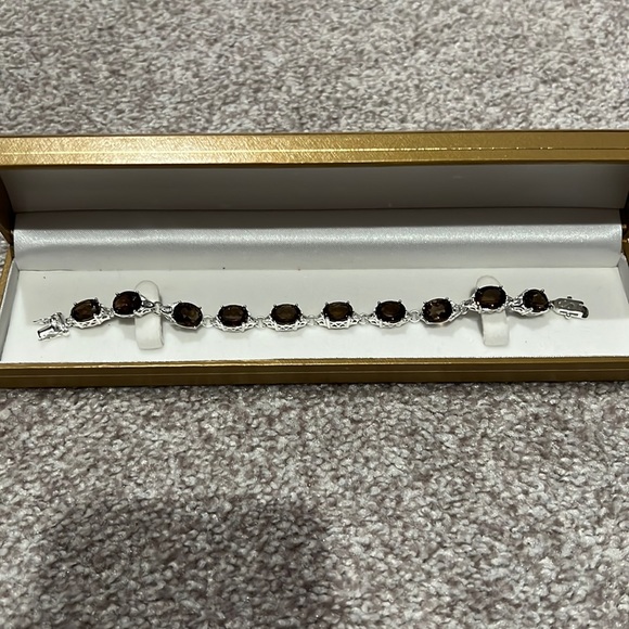 Bracelet brown stone - Picture 3 of 6